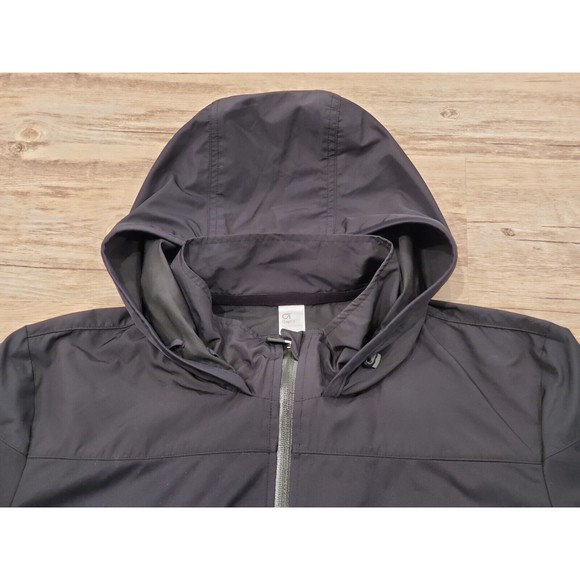 GAP Fit Hybrid Tech Hooded Full Zip Jacket Black Mens Sz XL NEW NWT $100 retail - Picture 3 of 16